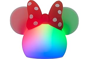 Child's Delight: Minnie Mouse Squishy Light Transforms Bedrooms with Magic