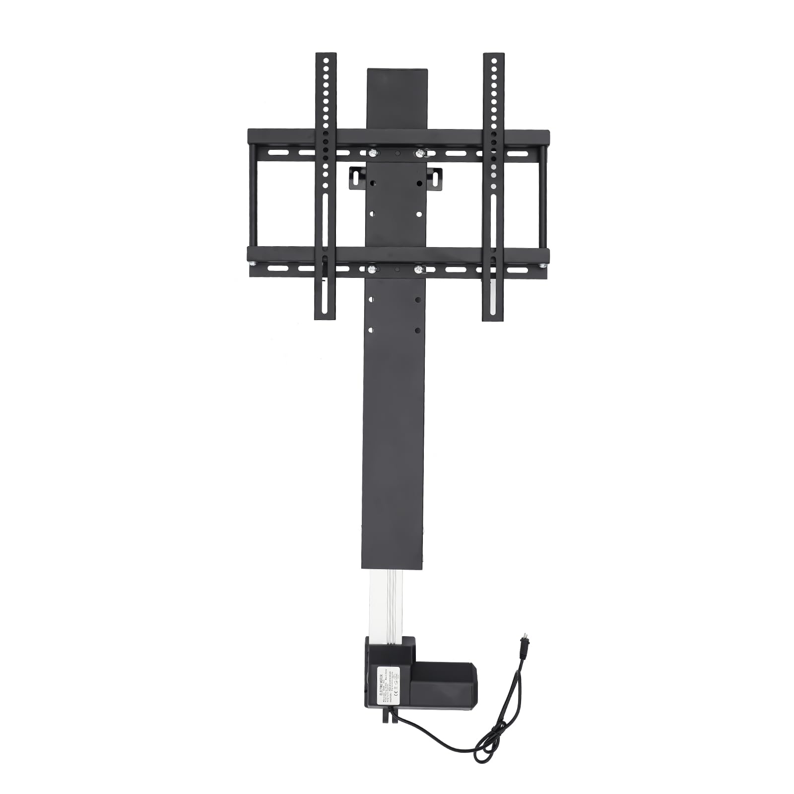 Stojak pod telewizor, 220 V, maks. nośność 50 kg, regulacja wysokości 98-168 cm, podnośnik telewizyjny do telewizorów 26"-57"