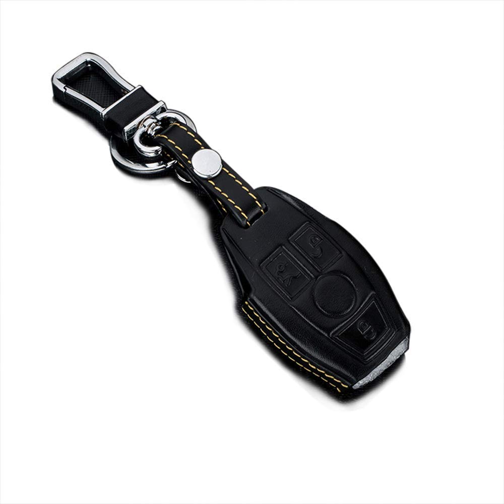 Mercedes-BENZ for B C E G S - ClASS/Cls CLA SLK SL GLA GLC 200 300 320 400 500 600 180 use Car KEYCASS Genuine Leather CAR KEY CASE holder