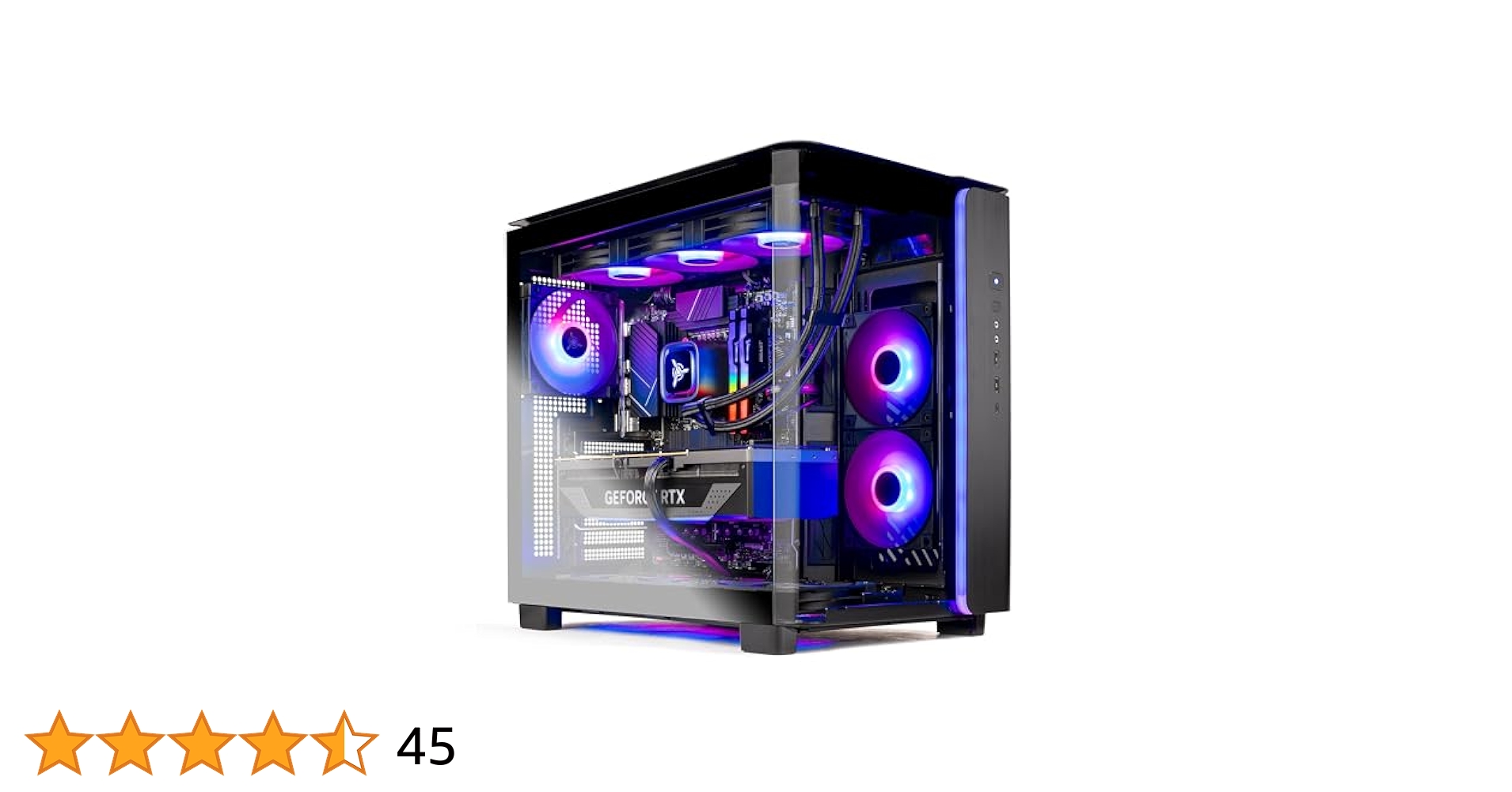 tiです Skytech King 95 Gaming PC Desktop, Ryzen 7 7800X3D 4.2 GHz