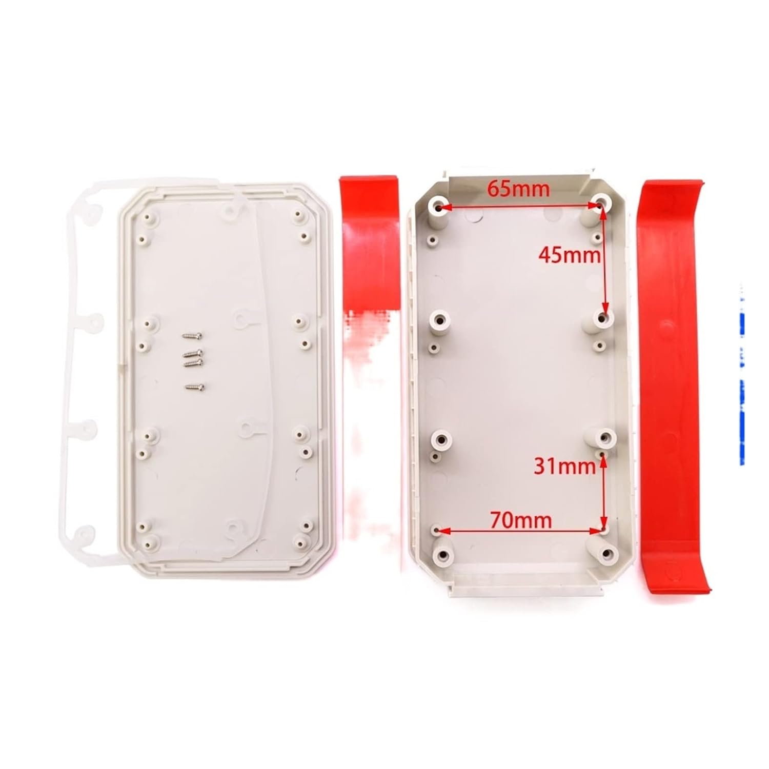 1 Piece 171 * 95 * 33mm Handheld Enclosure Compatible with Electronics Junction Box IP65 Waterproof Instrument Housing Device Box(B2)