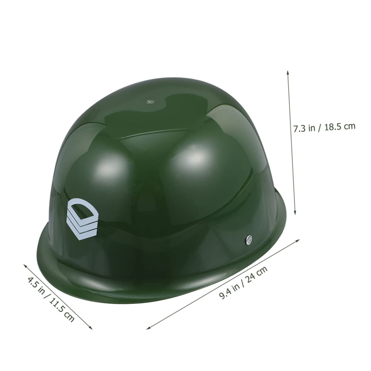 BESPORTBLE Soldier Pretend Costume Hat Boys and Girls Decorative Hats Toy 1pc Cultivate Creativity Green