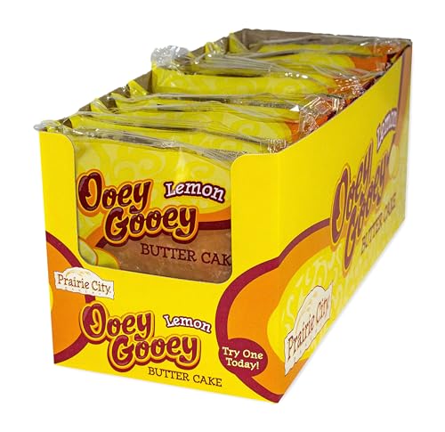 Prairie City Bakery Ooey Gooey Butter Cake Individually Wrap...