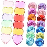 YARNOW 100pièces Autocollants De Acrylique pour Artisanat Bijoux Décoration De Coques De...