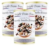 Straight from France Genuinely French, French Helix Pomatia Wild Burgundy Canned Escargots Snails, Keto...