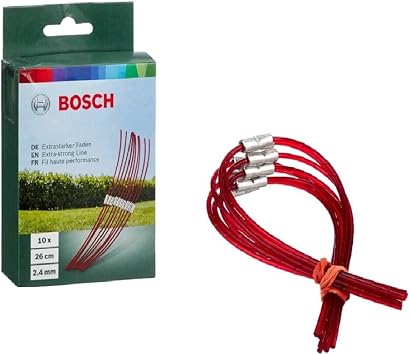 sparefixd Extra Strong Spool Line 26cm x 10 Art 26 for COMBITRIM Bosch