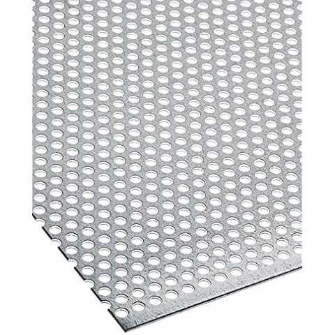 Lochblech Verzinkt RV 5-8 Stahl Verzink 2,0 mm Zuschnitt individuell Cover