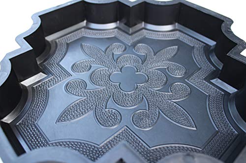 Plastic Mold Form For Beautiful Concrete Paver Stones For Patio And Garden (New) #TOP4
