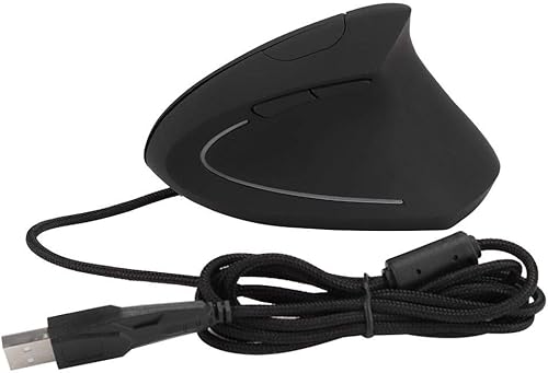 Sanpyl Ratón óptico vertical 6D, diseño ergonómico, 800120020003200 DPI USB LED ajustable, ratones para juegos con cable, para Windows disponible en Yaxa Peru