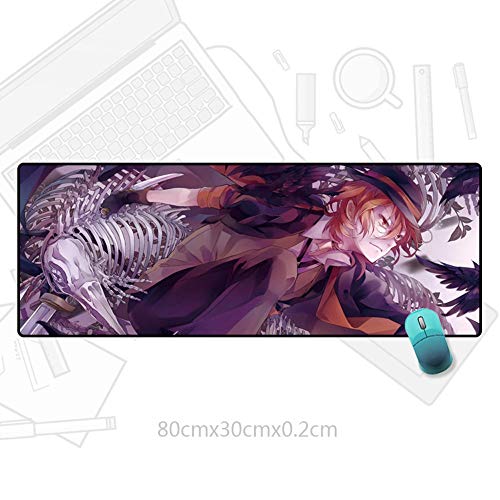 Preisvergleich Produktbild KaiWenLi Stray Dogs-Edogawa Ranpo Serie / animiertes Zeichen Cartoon-Mausunterlage / Maxi-Version / Wasserdicht, Anti-Rutsch-, Anti-schmutzig / E-Sport, Gaming, Exklusiv