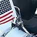 Pro Pad RFM-RDSB515 Fixed Motorcycle Flag Mount Kit and 10