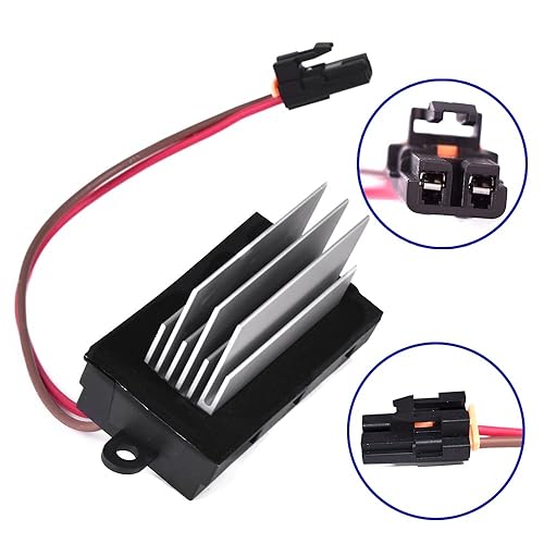 Miniatura 5 de Resistencia del motor del soplador para ventilador de calentador Hummer H2 2003-2007 Reemplazar el número 3GSH-19E624-CA, 4GSH-19E624-AA,