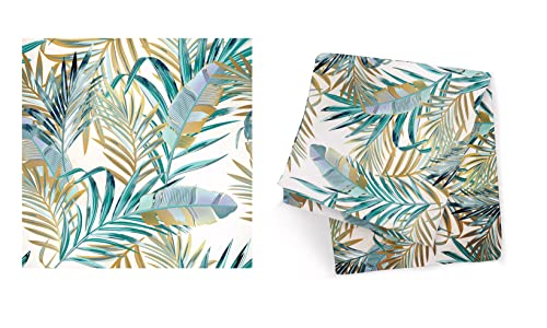 Tissu Cordura 100% polyester au mètre Tissu polyester multicolore imperméable pour accessoires Housse de coussin Vêtements d'extérieur Palm Blanc [147]