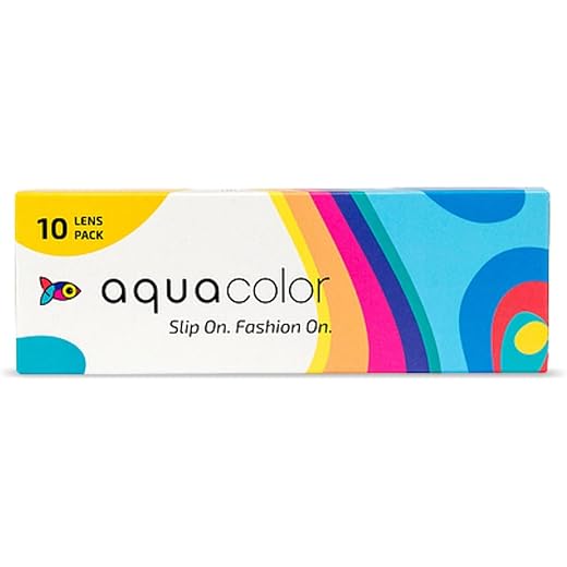 Aquacolor Daily Disposable Lenses Naughty Brown (10 Lens)
