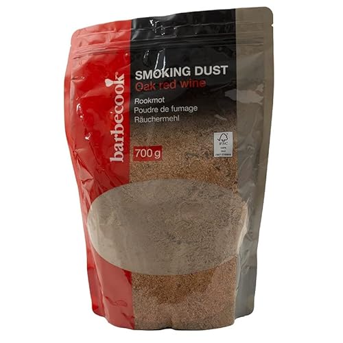 Barbecook Sciure de Bois pour Fumage à Froid 700 g - Chêne Vin Rouge Cover