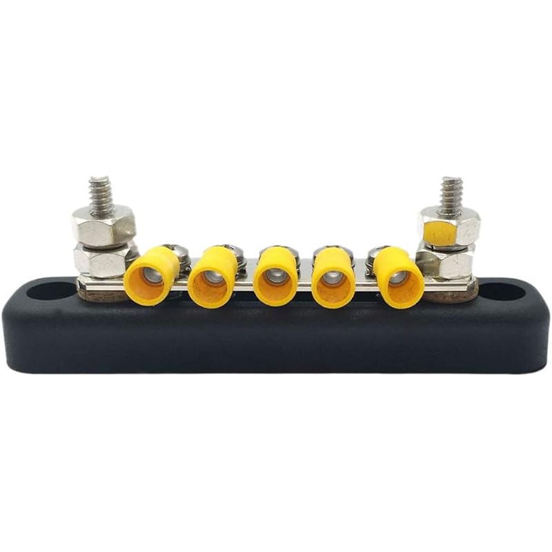 DFYYQ 5 Position Stud Terminal Marine Ground Junction Distribution Block