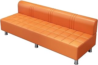 Cadeiras ergonómicas de recepção de escritório, elegante banco e sofá de sala de estar, ideais para escritórios, aeroportos, hospitais, salões, centros comerciais (170 cm)