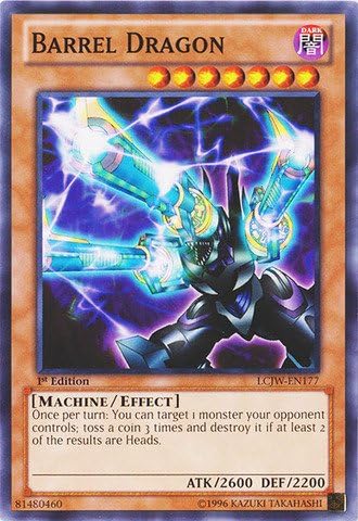 YU-GI-OH! - Dragón de barril (LCJW-EN177) - Colección legendaria 4: Joey's World - 1ª edición - Común