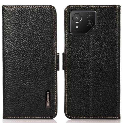 for ASUS for ROG Phone 8 Pro �P�[�X �蒠�^ �{�v for ROG Phone 8 �J�o�[ ���z�^ �����{�� �V�������N�J�[�t���U�[ �V���v���蒠�P�[�X �ϖ��C �T�C�h�}�O�l�b�g�� �J�[�h���[ ��e�� 3�� ���u���X�^���h�@�\ 
