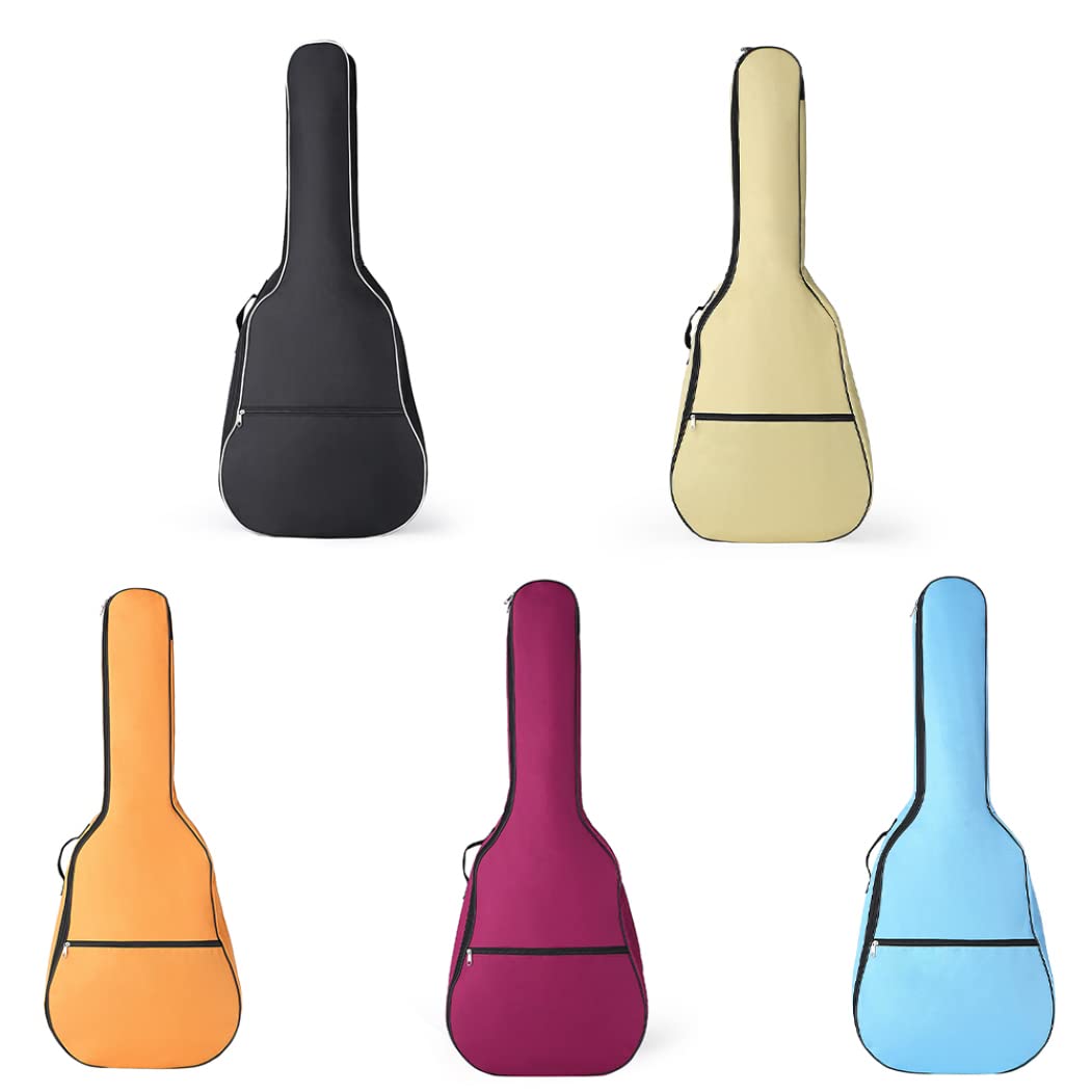 Snner Borsa per chitarra borsa classica Acustic Classica Full Size 40 41 pollici Copertura impermeabile protettiva imbottita blu