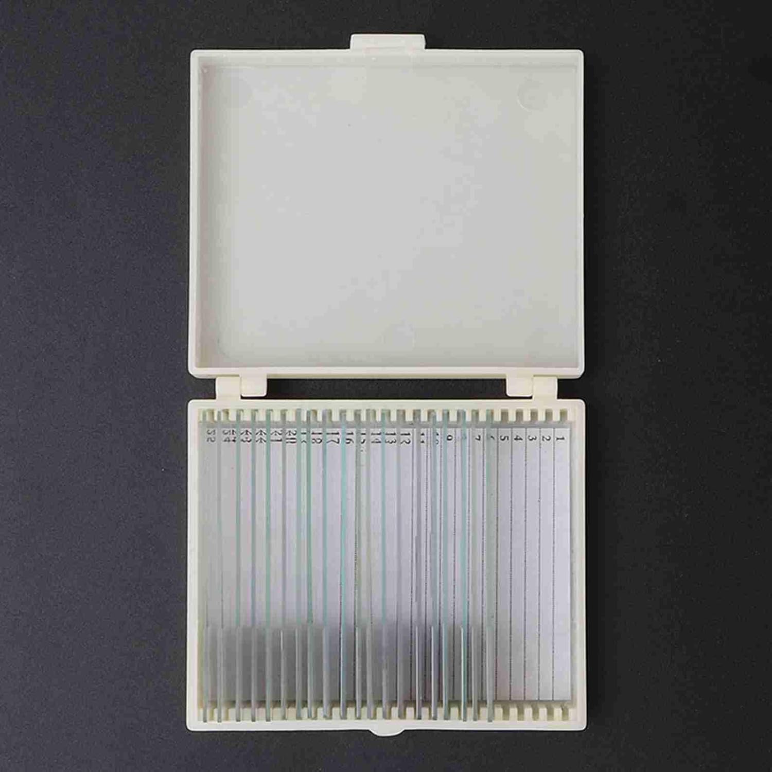 Microscope Slides Prepared Slides Biological Samples 20 Pieces Lab Microscope Slides for Biology Students and Teachers