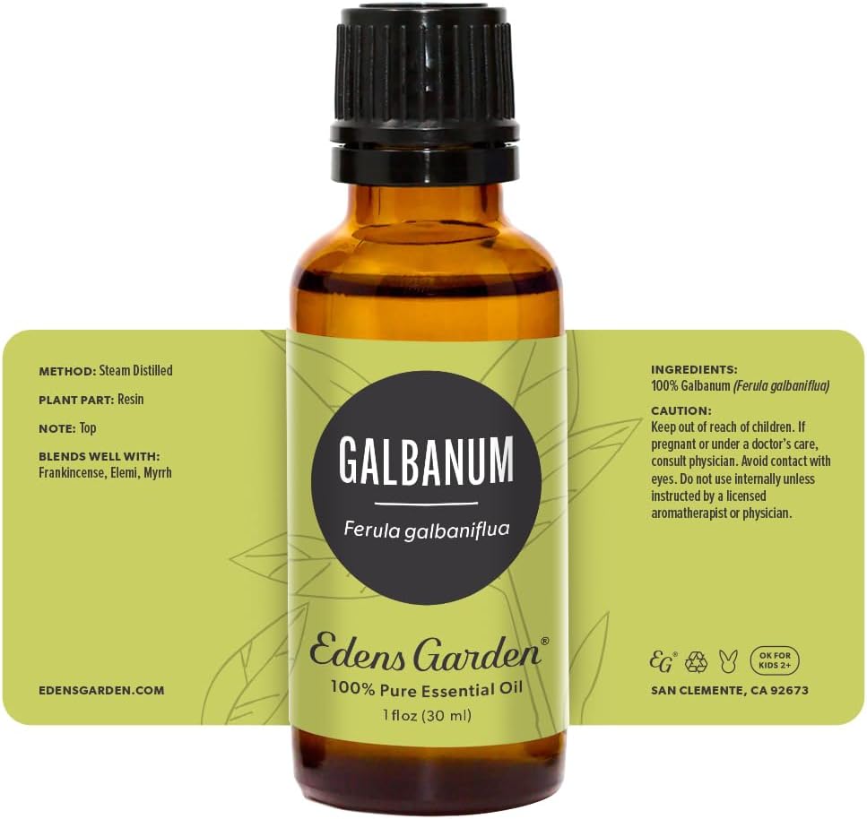 Edens Garden Galbanum Essential Oil- 100% Pure Premium Grade, Undiluted, Natural, Therapeutic, Aromatherapy, The Best for Diffuser, Skin, Candle, Laundry 30 ml (1 fl oz) - Image 9