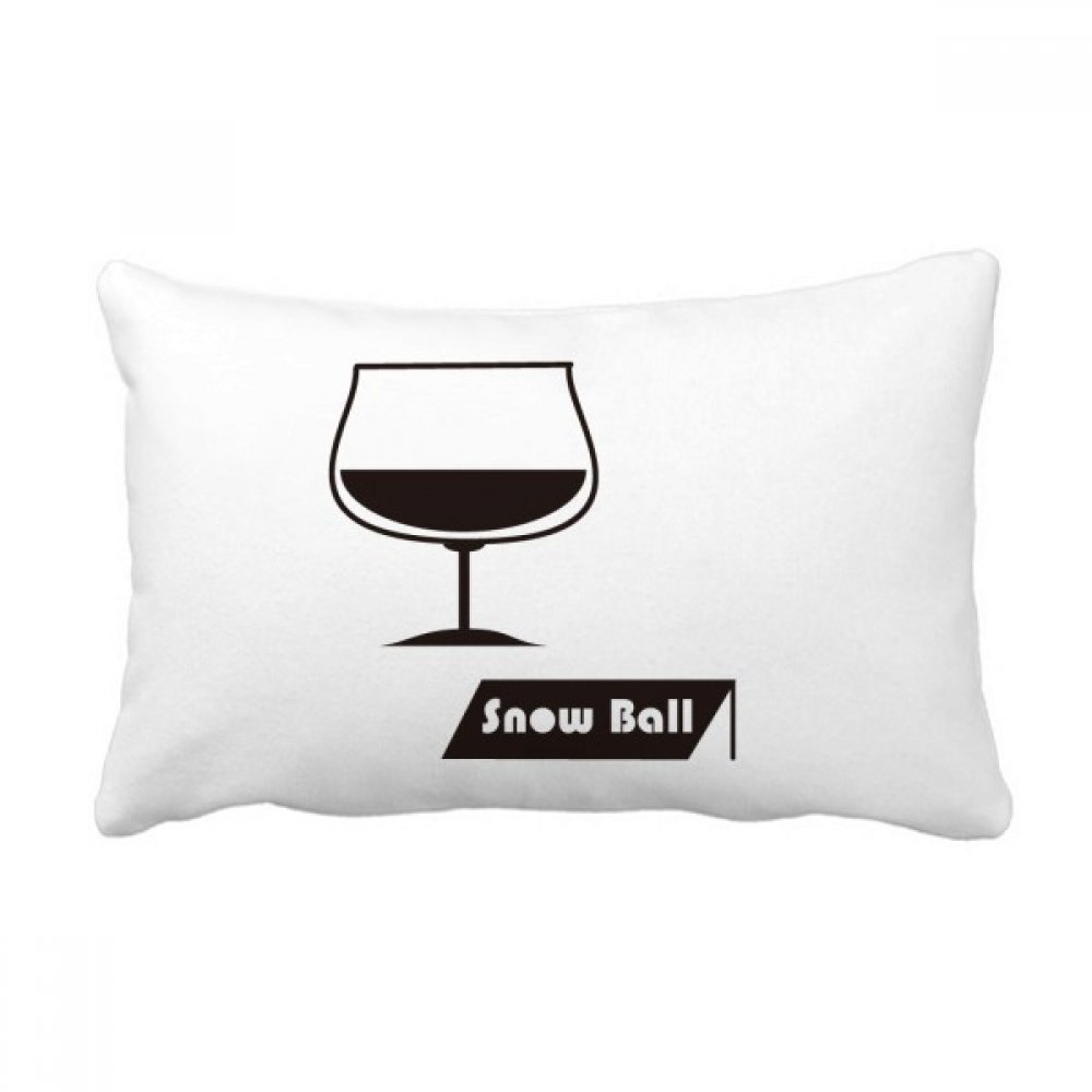 Coussin lombaire cocktail boule de neige multicolor soulagement dos pour canapé