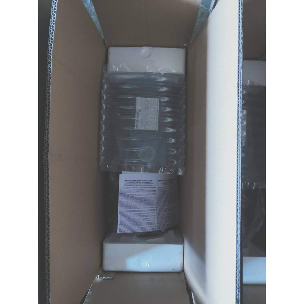 Pompe de jardin centrifuge 1300 W/2200 W/2500 W en acier inoxydable (2500 W)