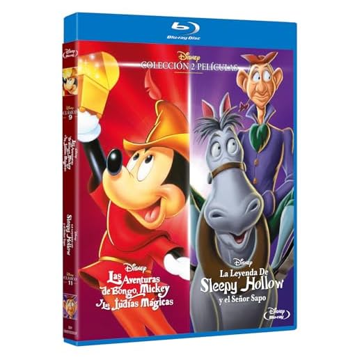 Las Aventuras de Bongo, Mickey y las Judías Magicas (Fun and Fancy Free) (1947) & La leyenda de Sleepy Hollow y el Señor Sapo (The Adventures of Ichabod and Mr. Toad) (1949) (Blu-ray) (1 disco)
