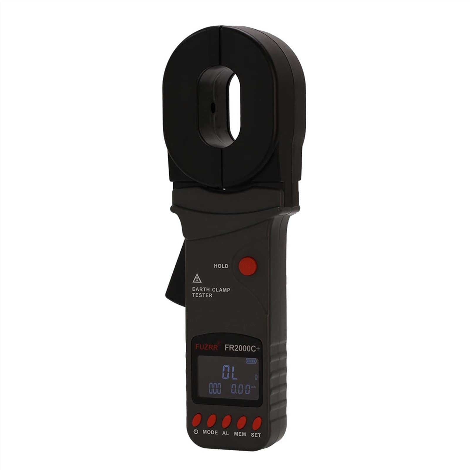 Tester Kabli Sieciowych, Miernik Rezystancji, Cęgowy Tester Uziemienia FR2000 | 0,01 Ω-200 Ω, Ω-1200 0,001(FR2000B+)
