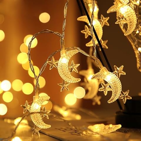 MUCHER 40Pcs USB Powered Fairy Lights Cover