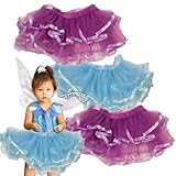 Tutus for Girls Party Pack - Set of 3 Dress Up Tutu Costumes
