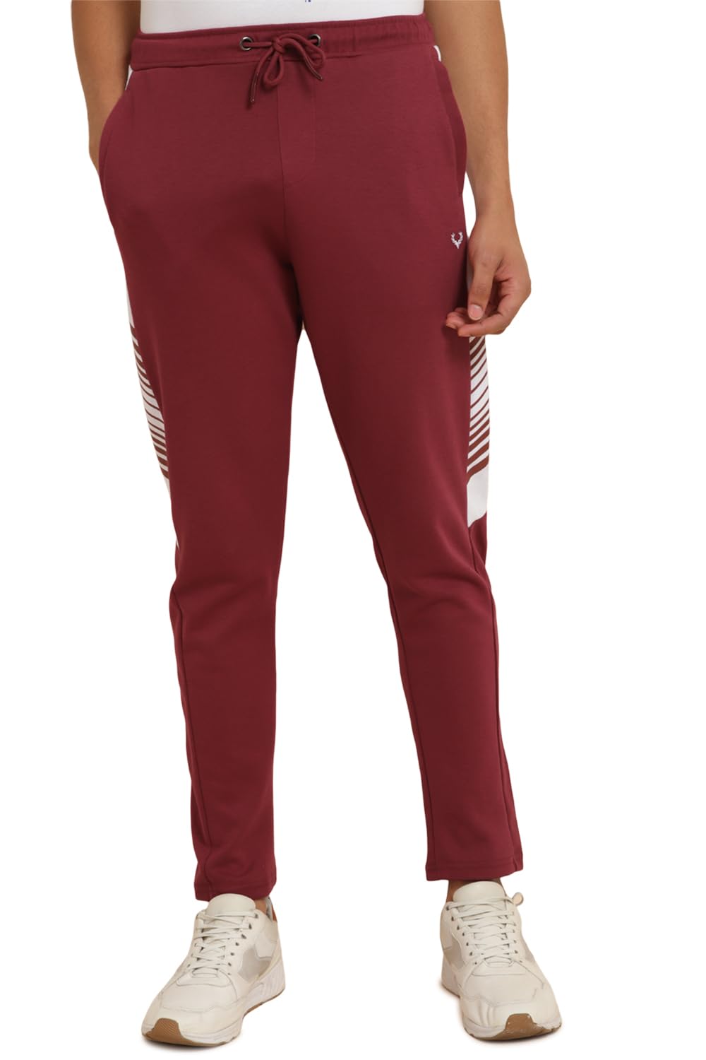 allen solly Men's Regular Fit Mid Rise Joggers-picture-33