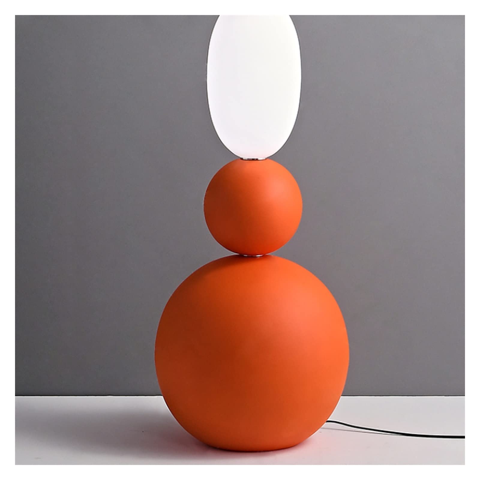 Lampade da Terra Lampada da terra semplice Camera da letto Soggiorno Divano Lampada decorativa Illuminazione ambientale Lampada da terra a sfera rotonda verticale (senza sorgente luminosa) Per Camera