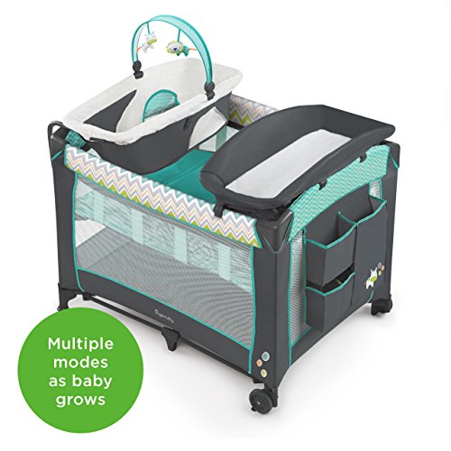 changing table bassinet combo