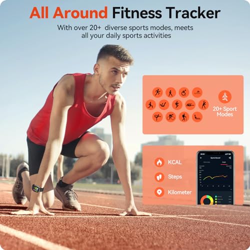 Vpstay ALW1 Fitness Tracker Watch With 24/7 Heart Rate Blood Oxygen Sleep Monitor, 1.69 Inch Hd 10 Day Battery Life Smart Watch, Step Calorie Counter Pedometer Activity Trackers Smartwatches thumb #2