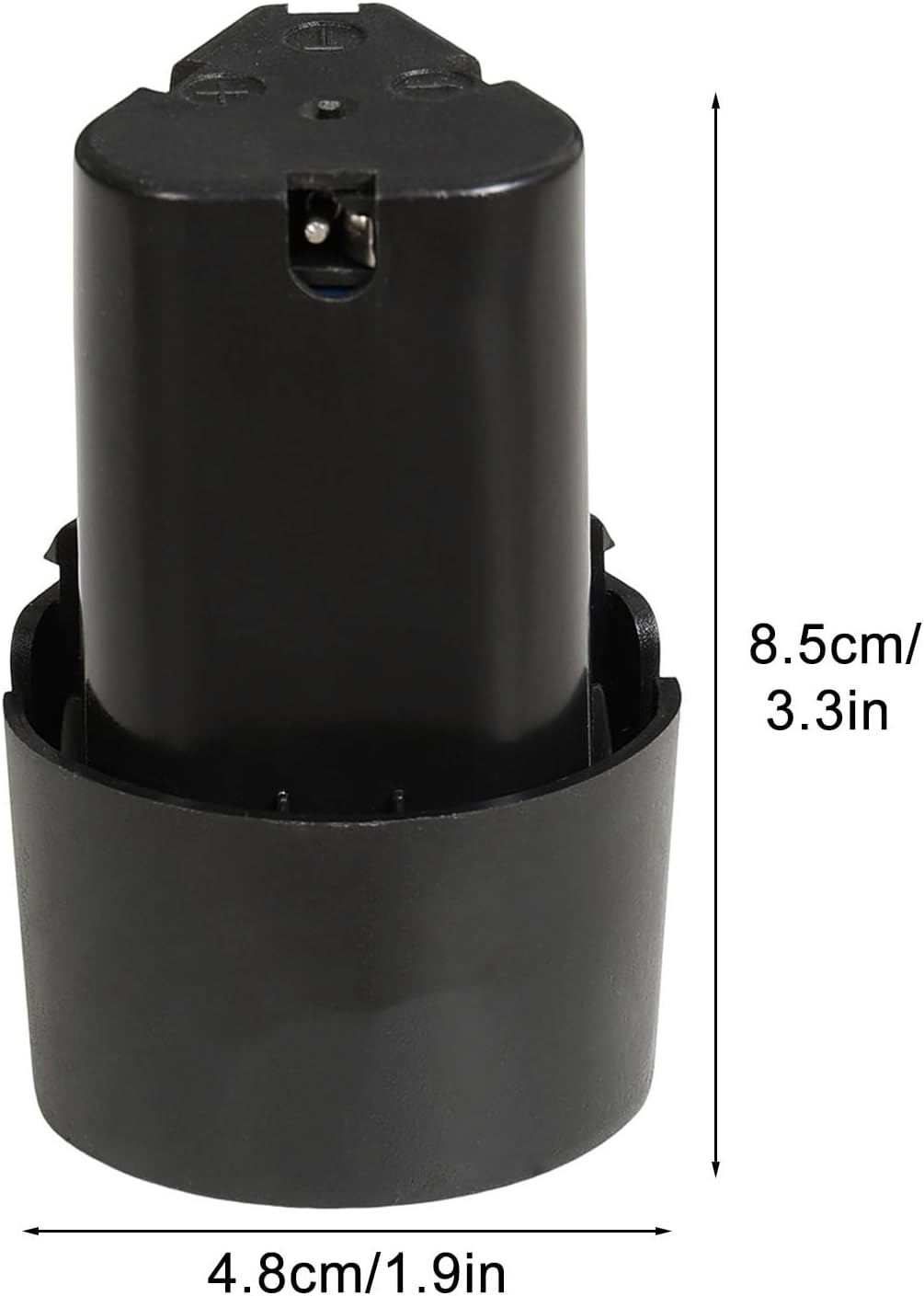 High-Performance Power Tool Battery - Rechargeable Replacement for Lawn Mower, Blower, Pruner, Chainsaw and More, Compatible with 12V/21V Tools, Durable ABS & Metal Construction C