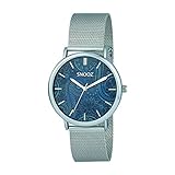 Tamaño: 40MM Snooz Reloj Analógico para Hombre de Cuarzo con Correa en Acero Inoxidable Saa1042-71
