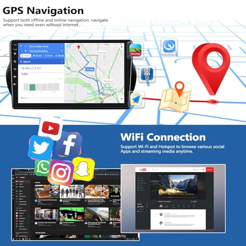 Solution GPS et Bluetooth pour Fiat Fiorino de 2008 à 2017 avec Android Auto - 3