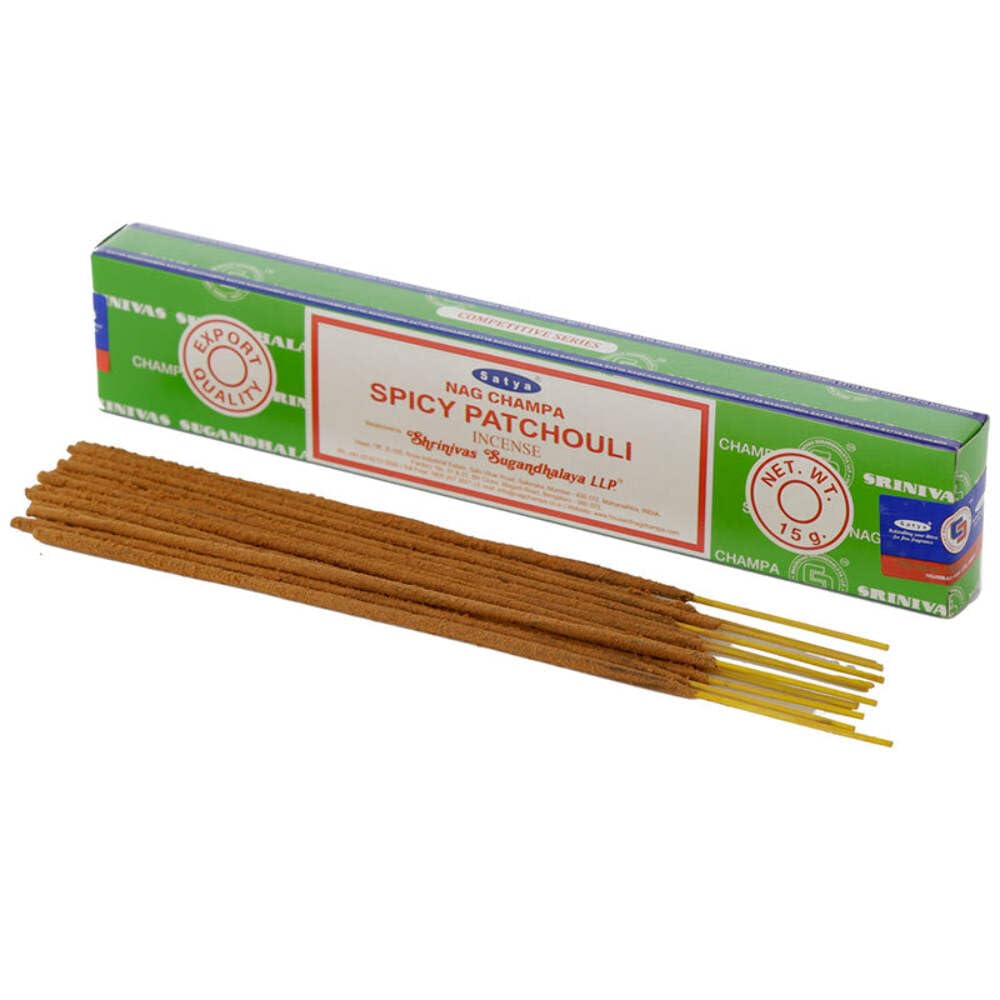 Stamford Bâtons d'Encens Nag Champa Satya-Patchouli 01364 Incenses, Multicoloured, Single