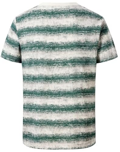 Mens T-Shirts Crewneck Stripe Short Sleeve Hip Hop T Shirts Hipster Fashion Tees Tops2