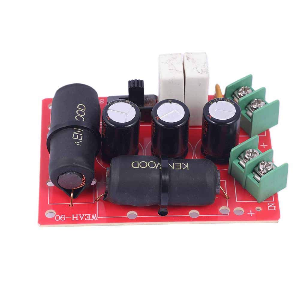 CLUB BOLLYWOOD Bass Subwoofer Second-Order Crossover Frequency Divider DIY Home Theater Without Soldering | Speaker Parts & Components | Speaker Parts & Components