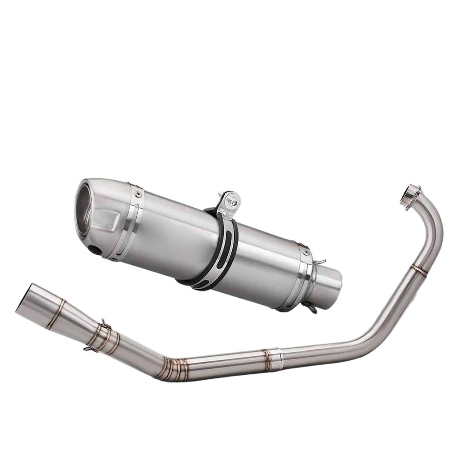 Resonador de escape 51mm para Yamaha R15 V3 y V4 que reduce el ruido estridente del motor 6