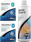 Ultimate Seachem Aquarium Treatment Bundle Pack - Metroplex, Kanaplex, Garlic Guard