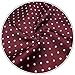 SHLAX&WING Pocket Square Red White Dotty Mens Handkerchief Silk Business Wedding