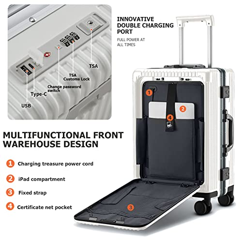 feilario Hardside Expandable Spinner Wheel Luggage, BuiltIn TSA lock