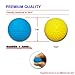 HeadShot Ammo Foam Balls for Toy Gun - 110 Rounds Refill Pack of Bullets Compatible with Nerf Rival Guns – Sky Blue