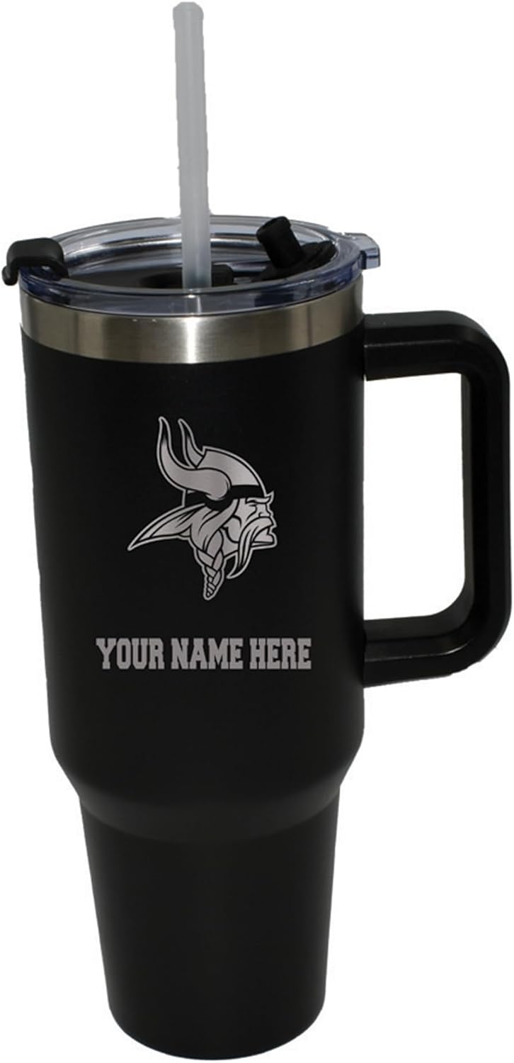 The Memory Company San Francisco 49ers Personalized Black 46oz. Colossal Tumbler
