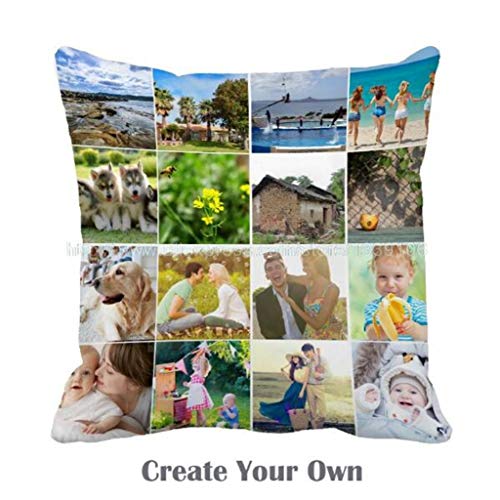Rr&Ddxu Design Image Or Text Of Customize Pillowcase, Personalized Mother's Gifts Throw Pillow, Pet Photo Pillow Cover, Love Photo Pillowcase, Wedding Keepsake Throw Pillow, (20"X20", White) #TOP1