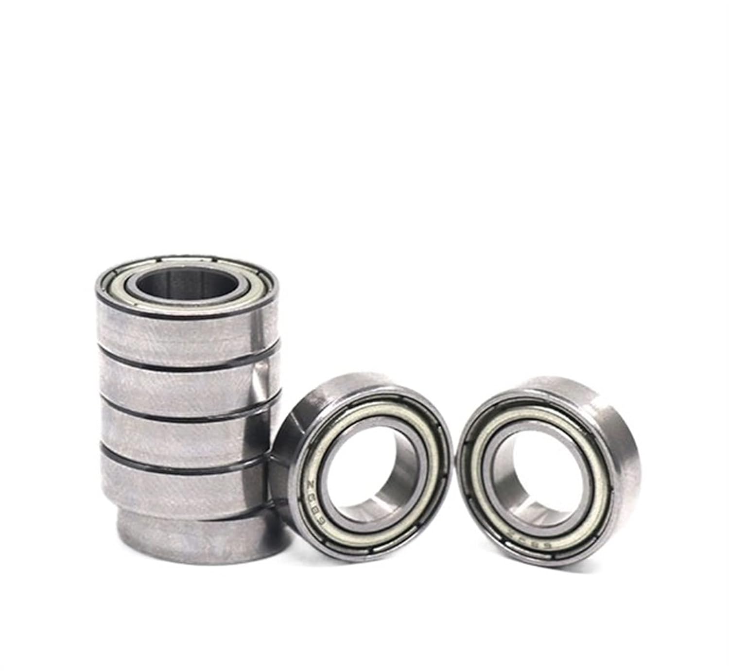 Miniature Double Sided Sealed Bearings 10pcs 685ZZ 5 * 11 * 5mm Thin Wall Deep Groove Ball Bearing Miniature Bearing
